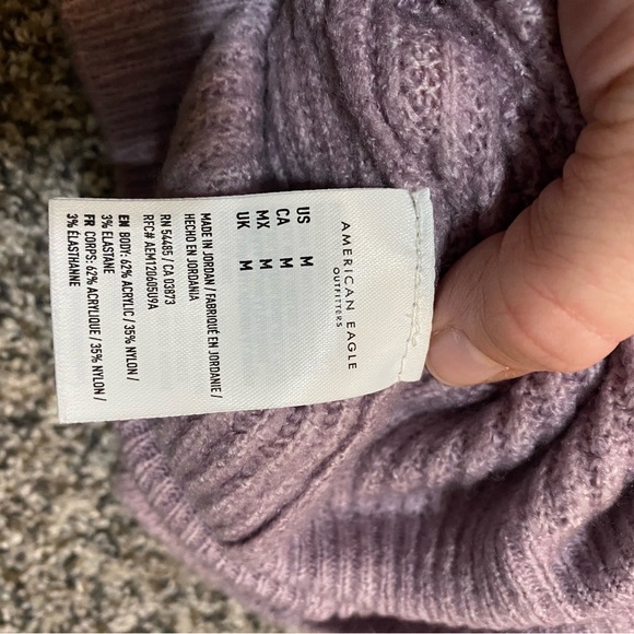 Purple AE Sweater - Picture 3 of 3